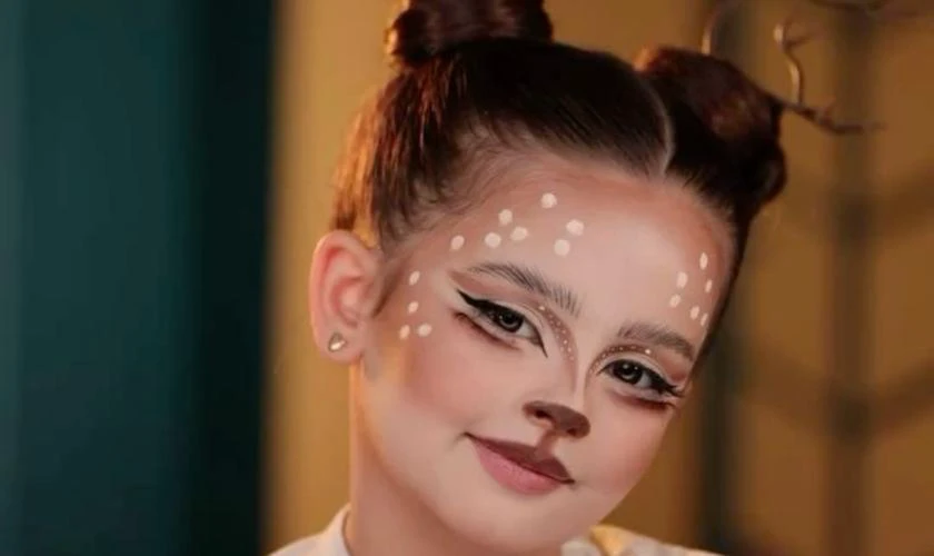 Vẽ mặt Halloween hình con vật tinh nghịch, đặc biệt nhất 2025