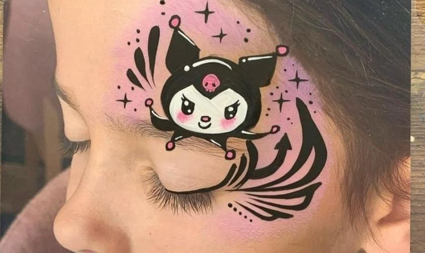 Vẽ mặt hình con vật đặc biệt