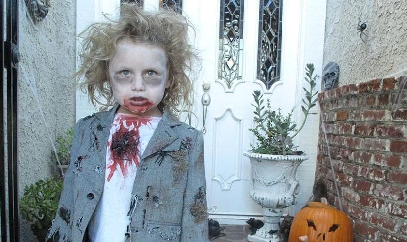 Hóa trang thành zombie đẹp