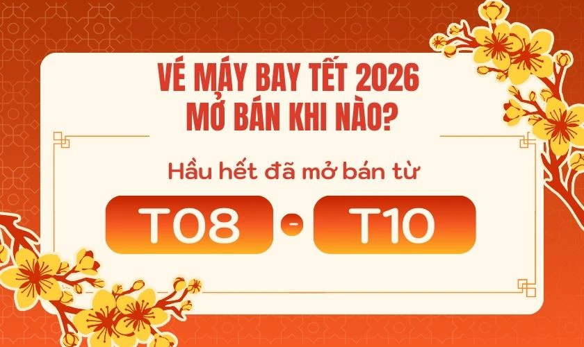 Vé máy bay Tết 2026