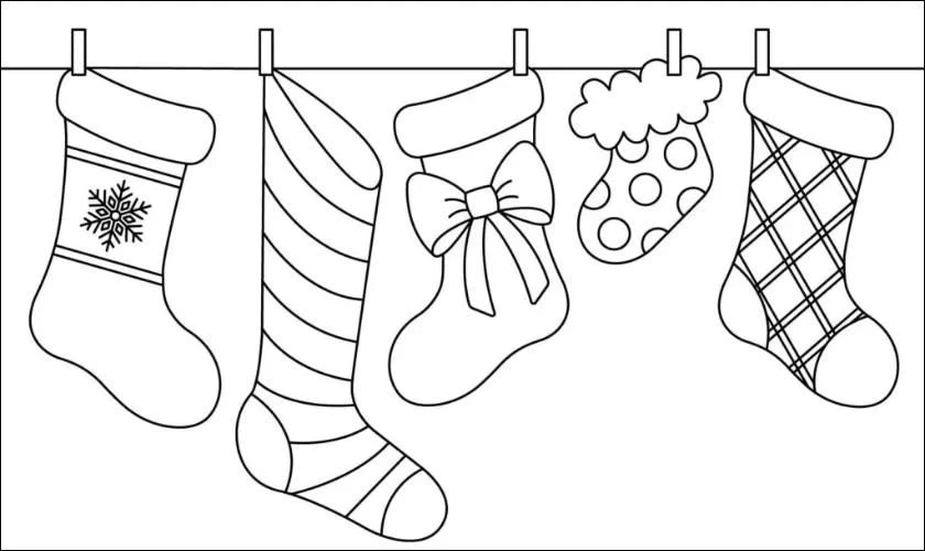 Tranh tô Noel tất