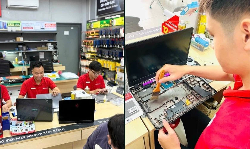 Ưu điểm khi vệ sinh laptop quận Tân Phú tại Điện Thoại Vui
