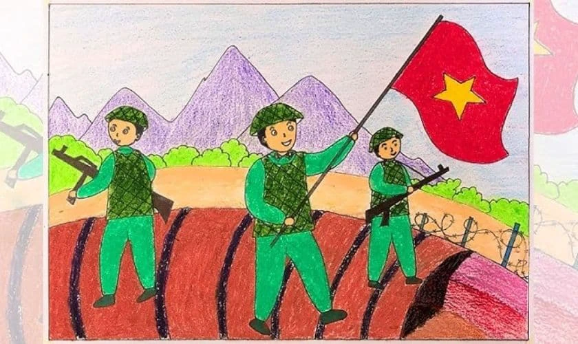 Ảnh về bộ đội Việt Nam