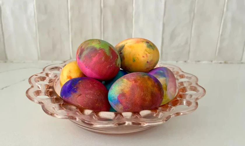 Mẫu vẽ Trứng Phục Sinh đơn giản