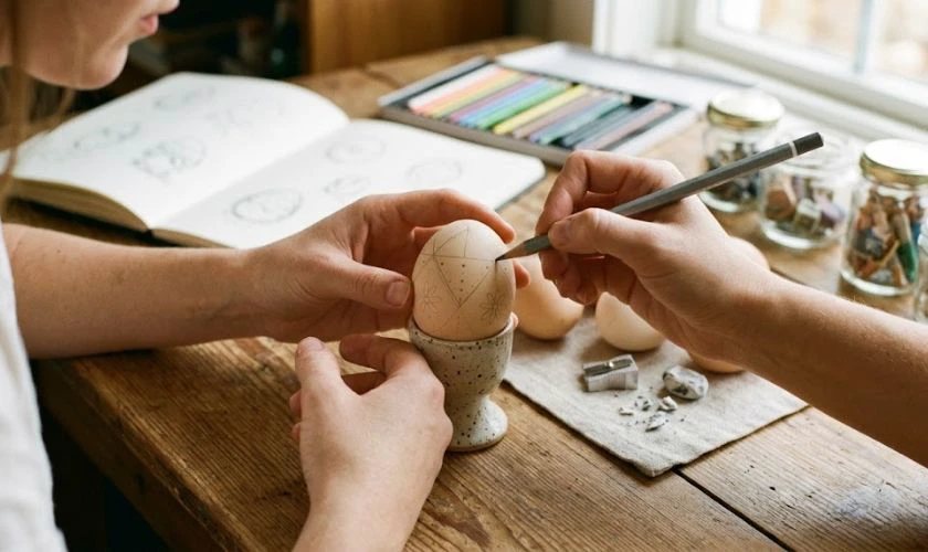 Phác thảo ý tưởng bằng bút chì