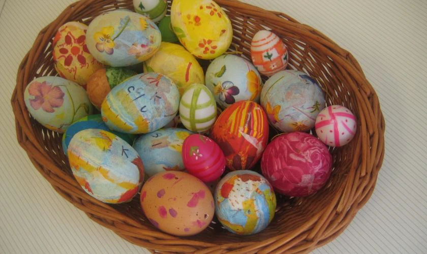 Trang trí Trứng Phục Sinh dễ thương