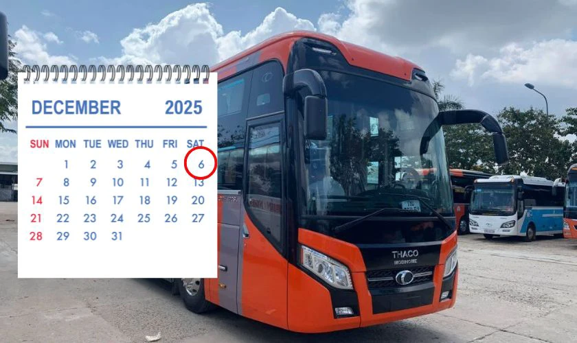 Lịch bán vé xe Tết Chín Nghĩa 2026