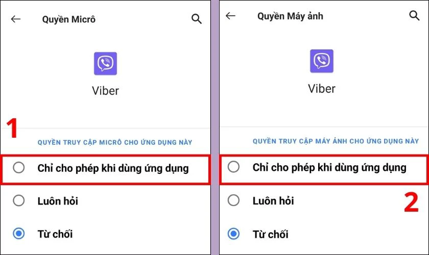 Cách xử lý khi Viber bị lỗi không gọi điện, call video được