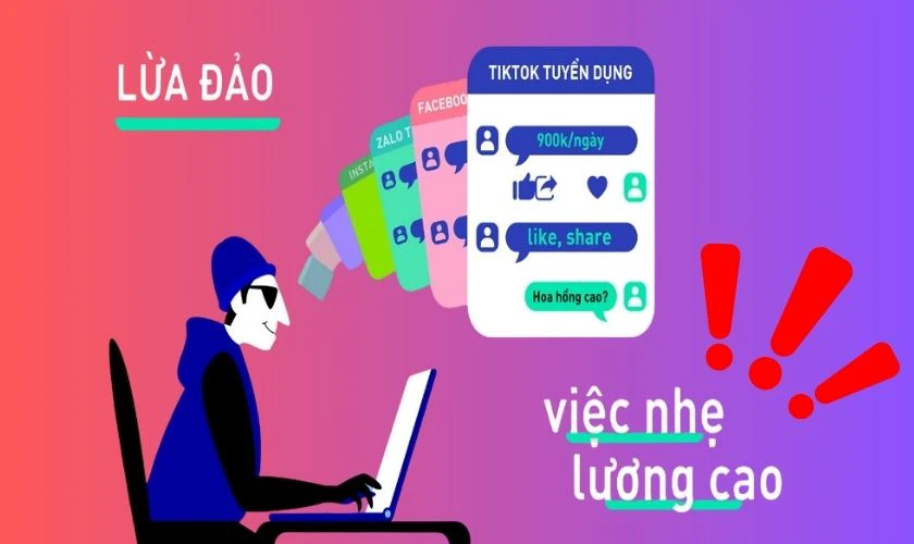 Cách nhận biết các công việc lừa đảo cho sinh viên