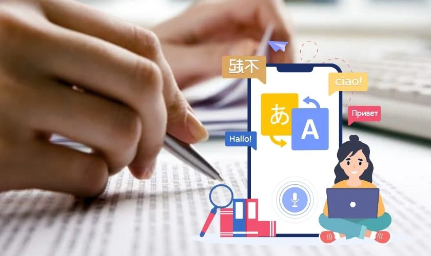 Dịch thuật tài liệu là công việc làm online cho sinh viên hợp với các bạn giỏi ngoại ngữ