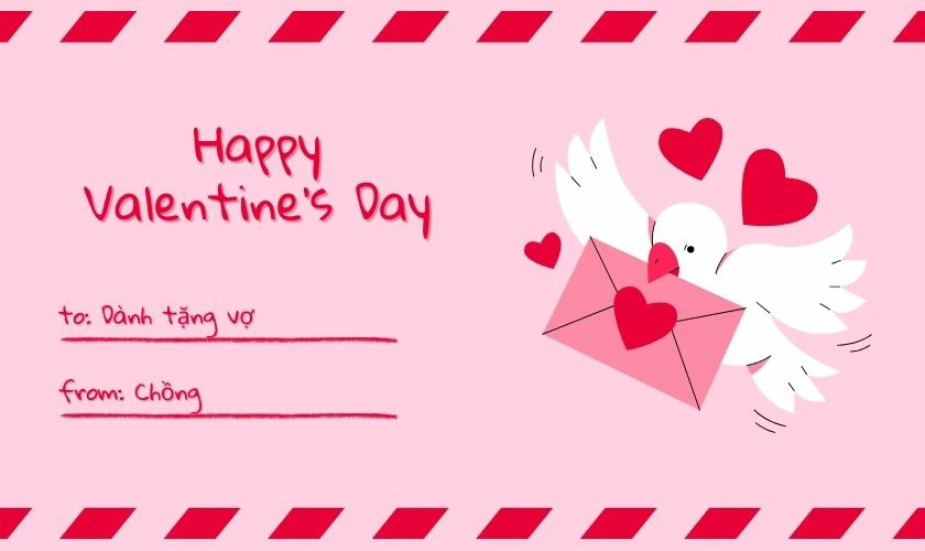 Viết thiệp Valentine cho vợ ý nghĩa nhất