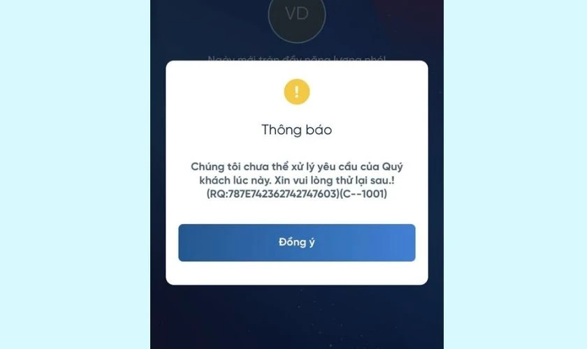 Các lỗi Vietinbank iPay thường gặp