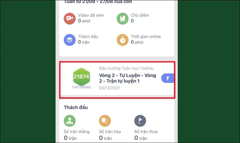 Cách truy cập vioedu.vn xem điểm thi Đấu trường toán học