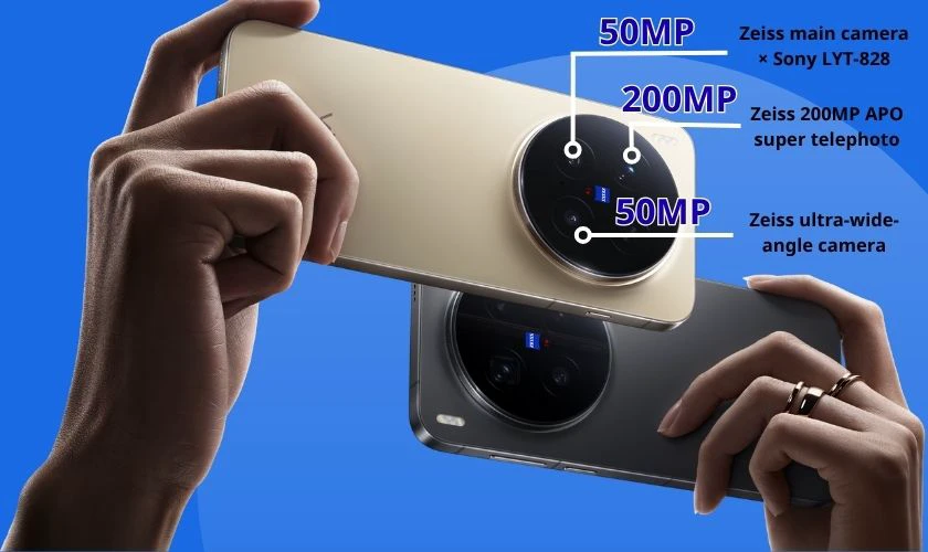 vivo X300 Pro có gì mới - Hệ thống camera vượt trội 200MP