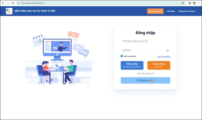 Cách đăng nhập vnEdu Connect nhanh chóng