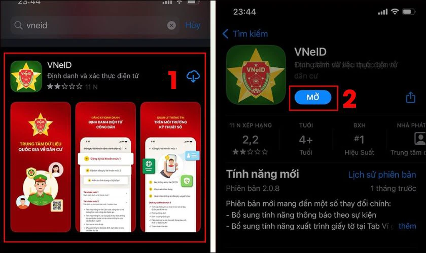 Kích hoạt tài khoản VNeID trên thiết bị mới