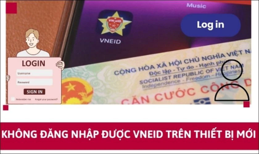VNeID không đăng nhập được trên thiết bị mới Android là gì?