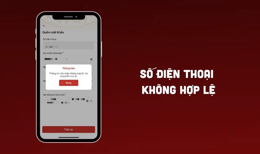 Tại sao mã OTP không gửi về điện thoại VNeID?
