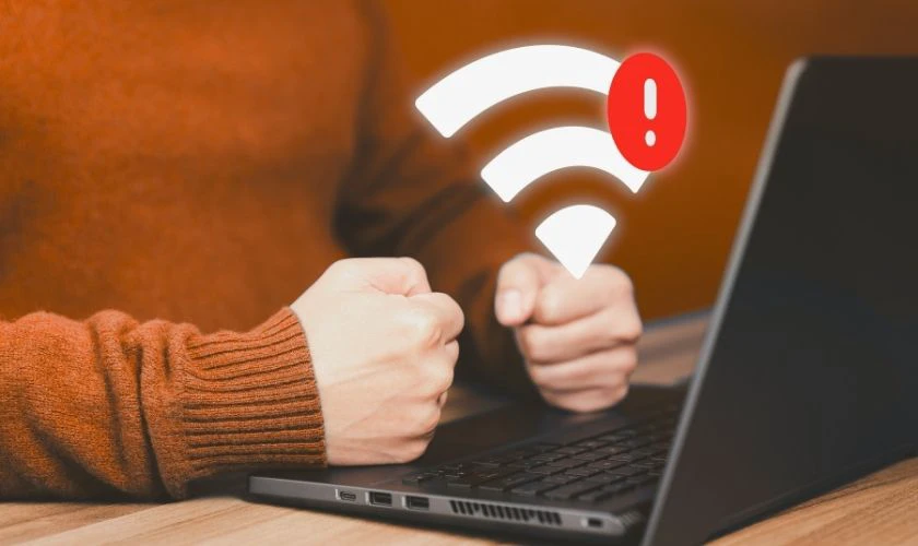 Do lỗi kết nối internet hoặc server VNeID