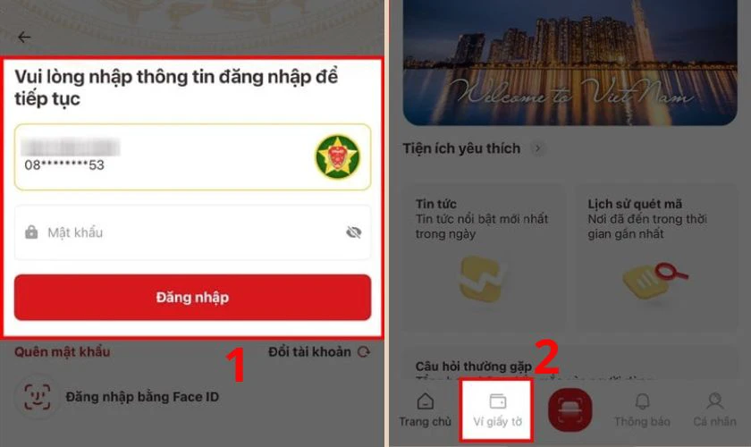 Cách xem thông tin thành viên trong gia đình trên VNeID