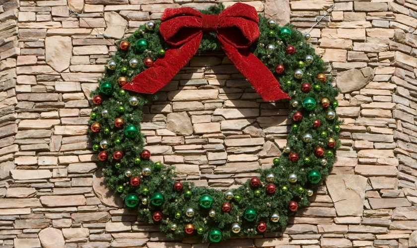 Hnh ảnh vòng nguyệt quế trang trí Noel đặc biệt