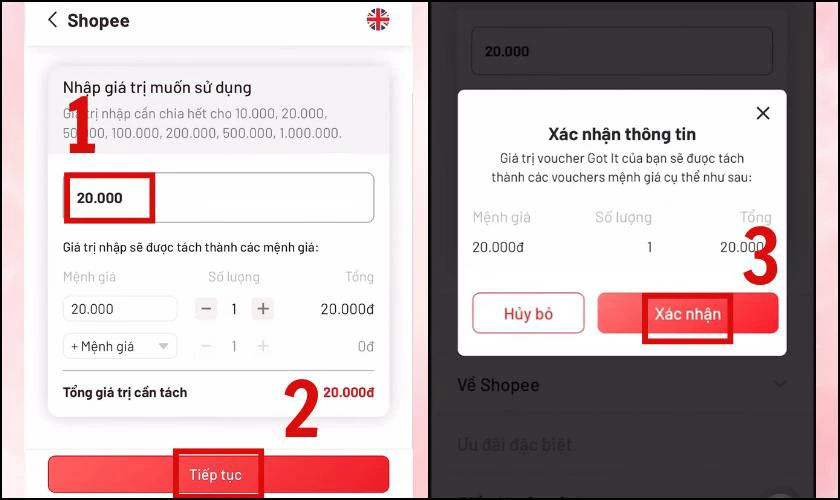 Cách sử dụng Voucher Got It trên Shopee là gì