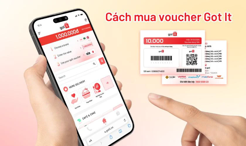 Cách mua Voucher Got It giá rẻ