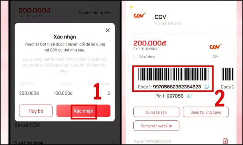 Cách sử dụng Voucher Got It nhanh