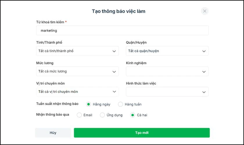 Mẹo ứng tuyển trên web tìm việc online cho sinh viên