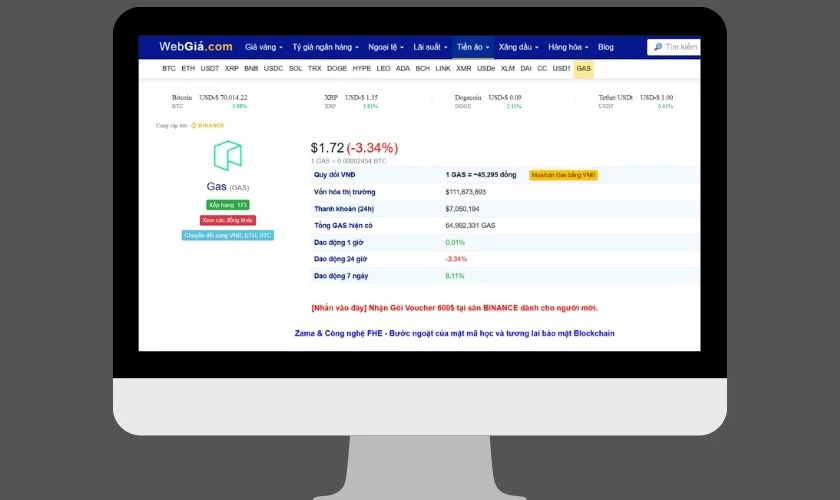 Web Giá là nền tảng tổng hợp giá nhiều mặt hàng