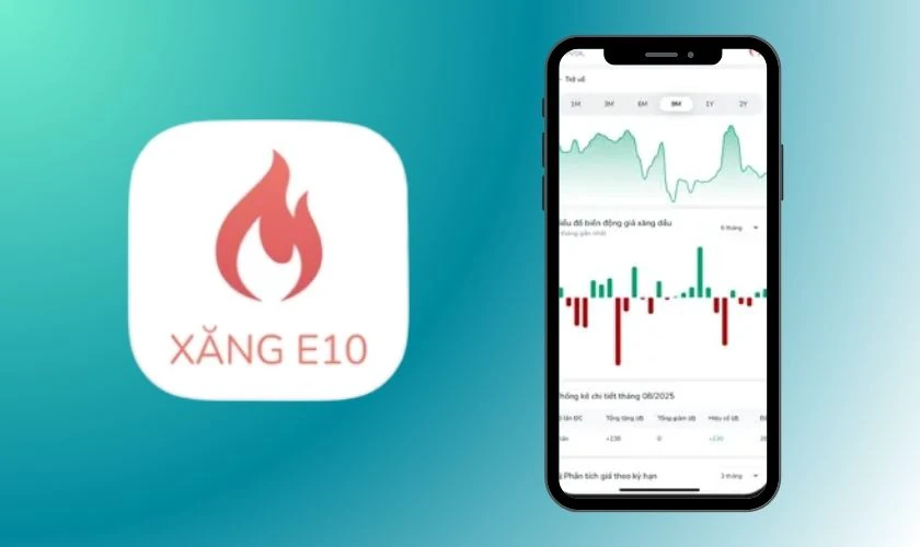 Giá Xăng Online là ứng dụng phù hợp với người dùng cần tra cứu nhanh giá xăng