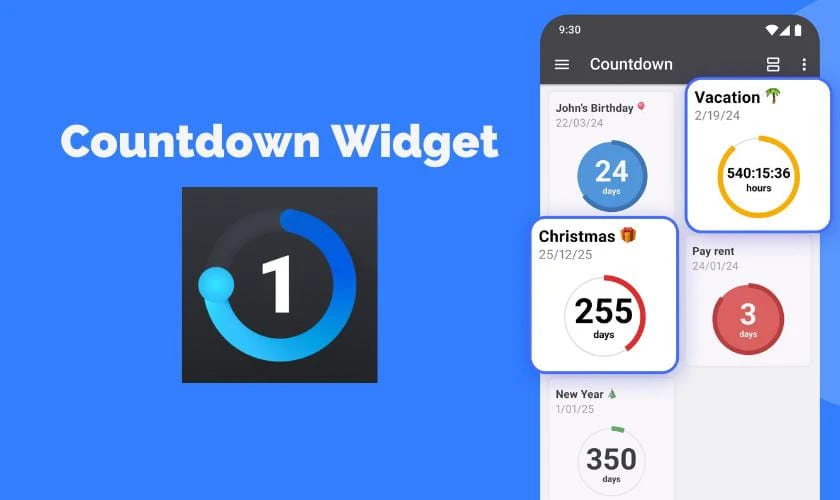 Cách Thêm Widget Countdown Tết 2026 Bính Ngọ Trên Điện Thoại Countdown Widget Hỗ Trợ Cả Android Và Ios