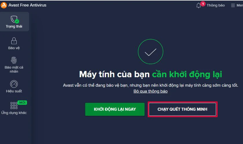 Sửa lỗi do xung đột phần mềm hoặc virus