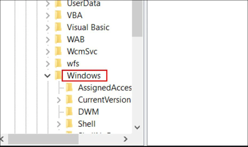 Chọn Windows