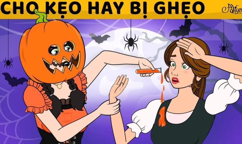 Bài hát Cho kẹo hay bị ghẹo về Halloween