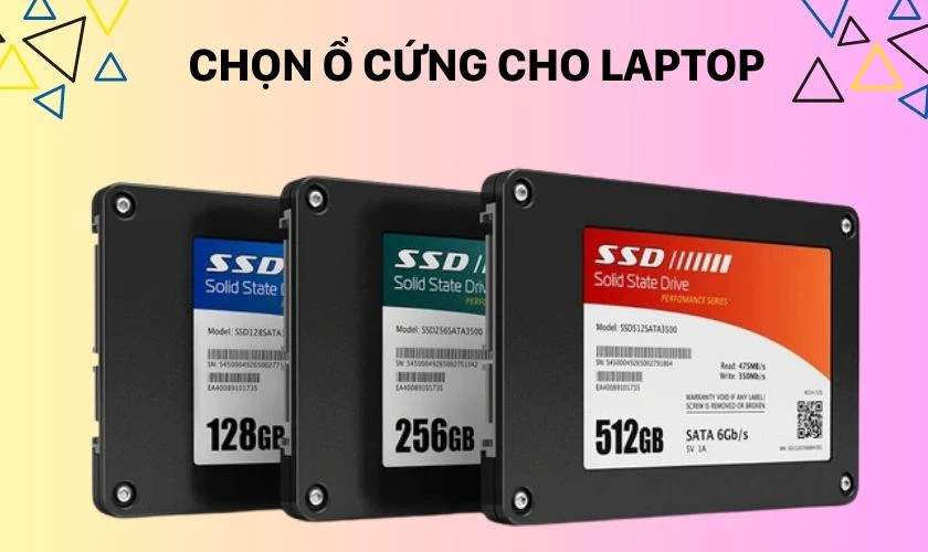 Nhu cầu dung lượng khi chọn máy tính