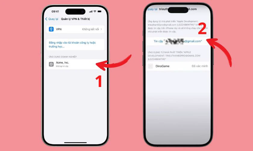Xác nhận tin cậy trên iOS 18.7 đơn giản