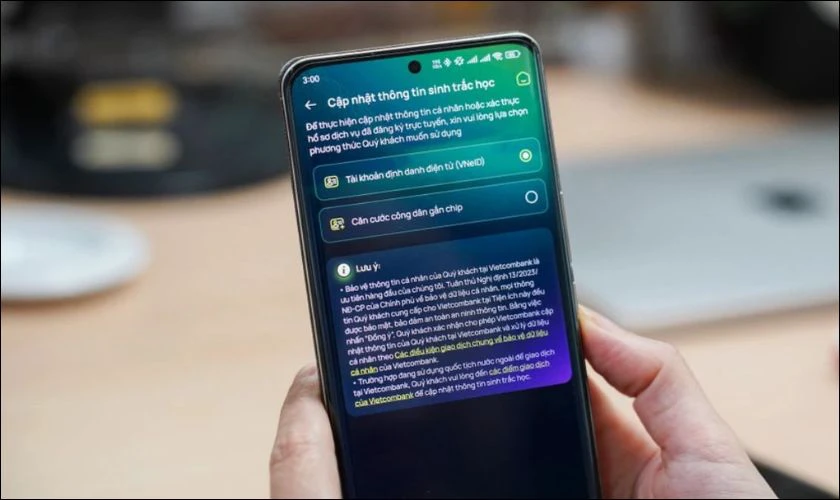 Xác thực sinh trắc học bằng VNeID để làm gì?