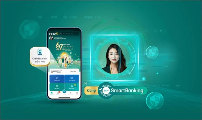 Các ngân hàng xác thực sinh trắc học bằng VNeID