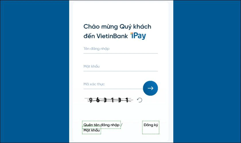 Cách xem lịch sử giao dịch VietinBank trên điện thoại bằng website