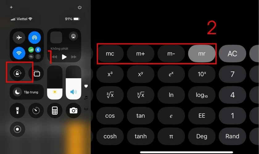 Xem lịch sử tính toán trên iPhone bằng tính năng ghi nhớ