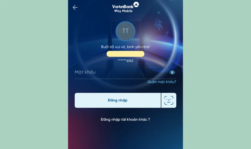 Xem mã QR cá nhân VietinBank đơn giản