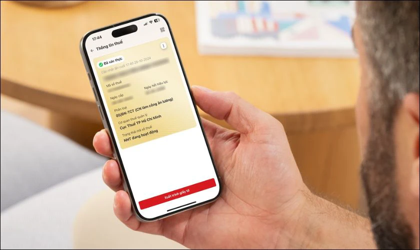 Lưu ý khi tích hợp thông tin thuế vào VNeID