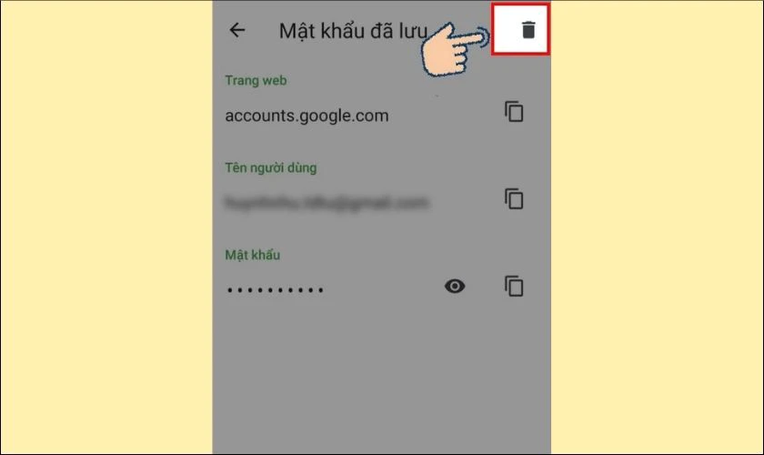 Cách xóa mật khẩu đã lưu trên Cốc Cốc là gì?