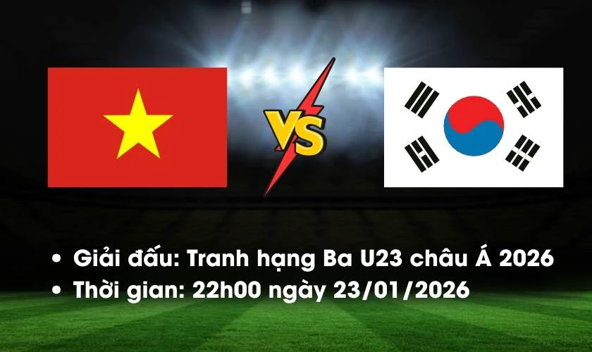 Xem trực tiếp U23 châu Á mấy giờ