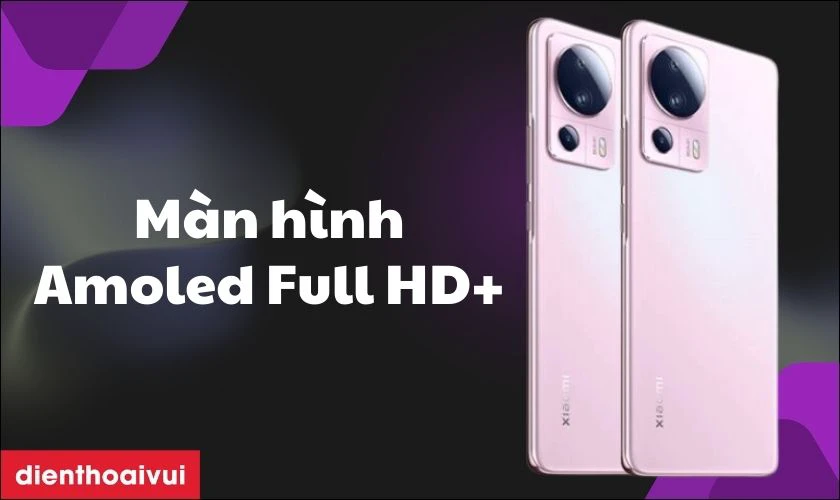 Màn hình AMOLED cùng độ phân giải Full HD+