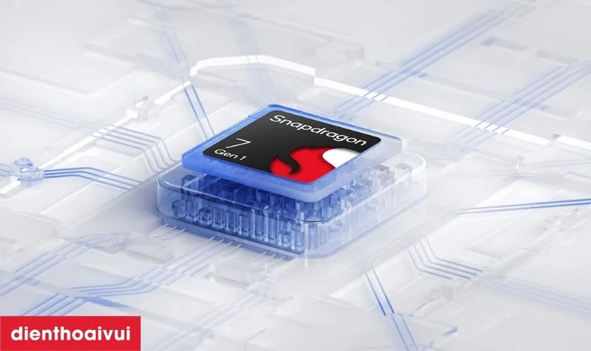 Hiệu năng mạnh mẽ với Snapdragon 7 Gen 1
