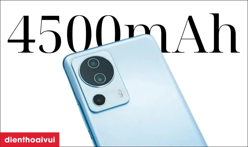 Pin bền bỉ 4500mAh, sạc nhanh 67W