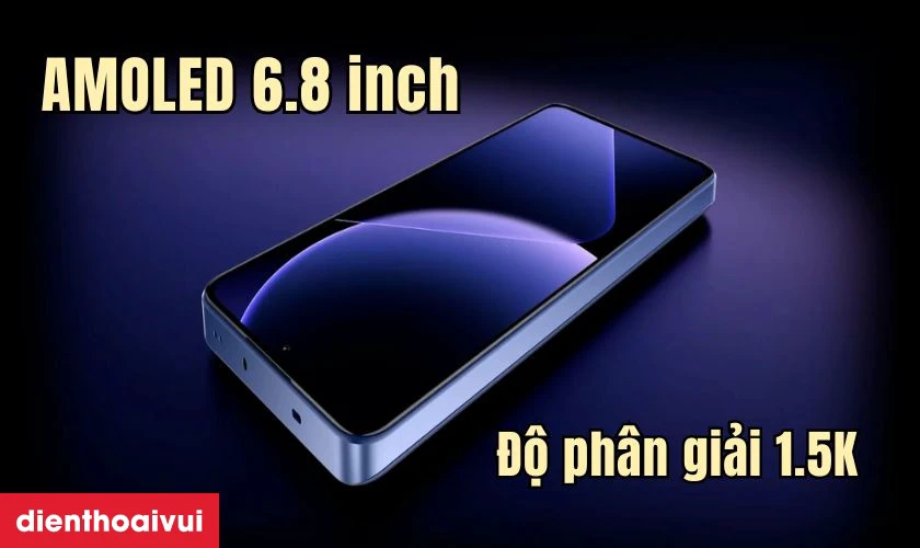 Màn hình sống động AMOLED 6.67", 144Hz, 1.5K+, HDR10+