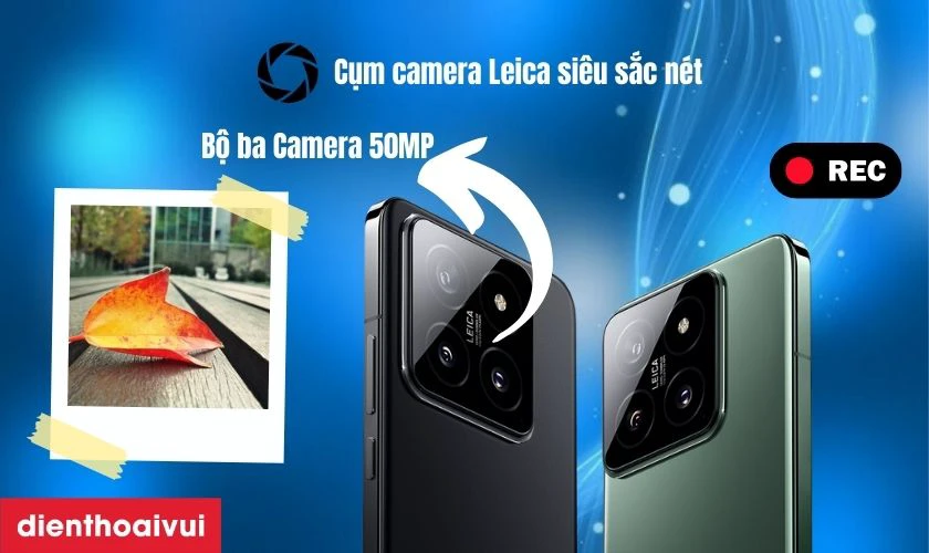 Cụm camera Leica siêu đỉnh